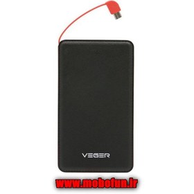 تصویر شارژر همراه وگر مدل V58 ظرفیت 15000 میلی آمپر ساعت Veger V58 15000mAh Power Bank