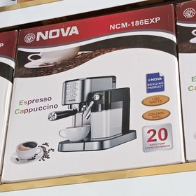 تصویر اسپرسو ساز نوا Nova مدل NCM-186EXP Nova Espresso Maker NCM-186EXP