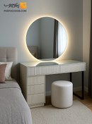 تصویر میز آرایش مدرن مدل مهتاب 