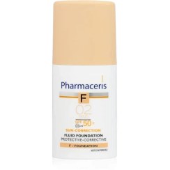 تصویر کرم پودر مایع فارماسریز FLUIDE 02 SAND SPF50 حجم 30 میلی لیتری 