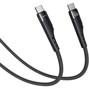 تصویر کابل تایپ سی به لایتنینگ Yesido CA115 Type-C To Lightning 27W Yesido CA115 Type-C To Lightning PD 27W Fast Charging Cable