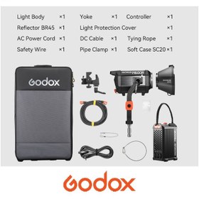 تصویر ویدئو لایت گودکس Godox KNOWLED M600R RGB LED Monolight 