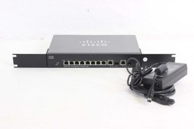 تصویر سوئیچ 10 پورت مدیریتی سیسکو مدل SG300-10PP CISCO SG300-10PP 10 Port GigaByte PoE + Managed Switch