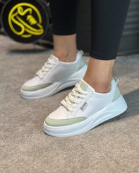 تصویر کفش کتونی اسپرت ونس دیور رنگ سفید سبز Vans Dior