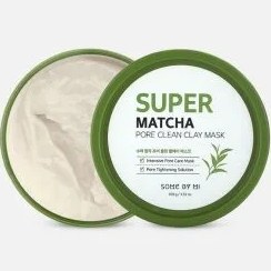 تصویر ماسک خاک رس کوچک کننده منافذ سوپرماچا سام بای می SOME BY MI Super Matcha Pore Clean Clay Mask