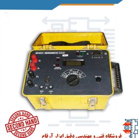 تصویر میکرو اهم متر چاووین آرنوکس مدل CA-10 دست دوم Chauvin Arnoux CA-10 The all-purpose micro-ohmmeter - used