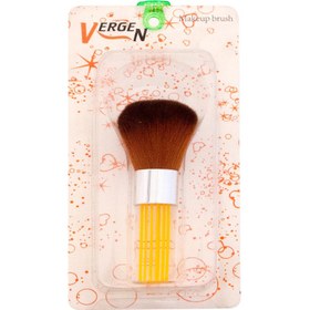 تصویر براش متوسط رژگونه رومیزی کریستال TC107 رنگ 02-زرد ورژن Vergen TC107 Medium Blush Brush