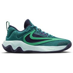 تصویر کتونی بسکتبال و والیبال نایکی یانیس 3 سبز بنفش Nike Giannis Immortality 3 Geode Teal Purple 