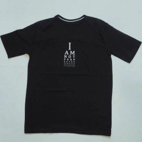 تصویر تیشرت لانگ اسپرت طرح نوشته Long sports t-shirt with written design