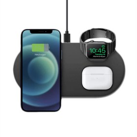 تصویر شارژر وایرلس یونیک Aereo Mag 3in1 Magnetic Wireless Charging Pad Aereo Mag 3in1 Magnetic Wireless Charging Pad