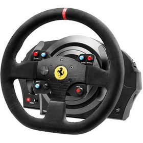 تصویر فرمان بازی Thrustmaster T300 Ferrari Integral Alcantara Edition مخصوص PS5 