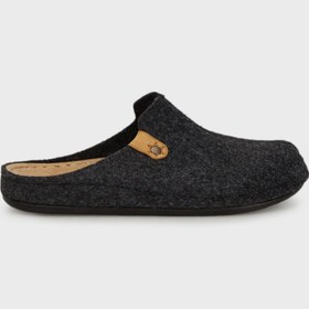 تصویر دمپایی زمستانی پشمی مردانه 6711004 برند buratti Felt Winter Home Slippers Men's Slippers 6711004