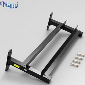 تصویر رک دمبل دیواری خانگی 1 طبقه کد kv1256 Home wall dumbbell rack code kv1256