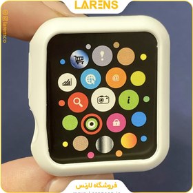 تصویر لارنس | قیمت و خرید كاور اپل واچ Luxury مدل Silicon Case سايز 42mm رنگ White 