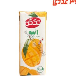 تصویر آبمیوه انبه پاکتی 200 میلی لیتر تک گل 