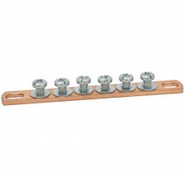 تصویر شینه (شمش) نول 6 پیچ فلزی مسی 