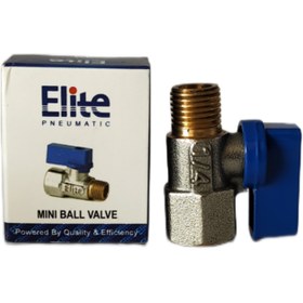 تصویر شیر ربع گرد ۱/۴ الیت MINI BALL VALVE