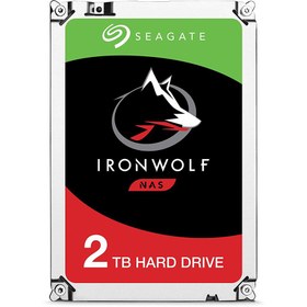 تصویر هارد دیسک اینترنال سیگیت مدل IronWolf ظرفیت 2 ترابایت Seagate IronWolf ST2000VN004 Internal Hard Drive - 2TB