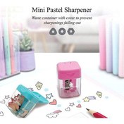 تصویر تراش فابر کاستل مدل Mini Box مخزن دار پاستلی 