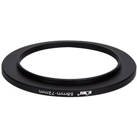 تصویر آداپتور افزایشی فیلتر کی وی مدل 58mm-72mm 