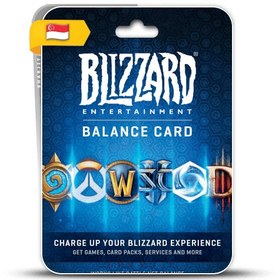 تصویر گیفت کارت بیلیزارد سنگاپور - Blizzard Singapore Entertainment Gift Voucher Blizzard Entertainment Gift Voucher - Singapore