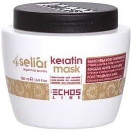 تصویر ماسک مو کراتین اچ‌اس‌لاین ECHOSLINE SELIAR KERATIN MASK-500ml