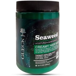 تصویر ماسک مو ترمیم کننده میگ حاوی کلاژن جلبک دریایی حجم 800 میلی لیتر MIGE Seaweed Creamy Hair Mask 800ml