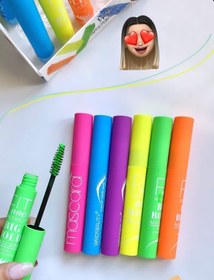 تصویر ریمل رنگی نعونی 