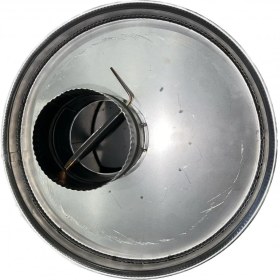 تصویر بخاری هیزمی مدل گرد کد 50 