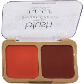تصویر پالت رژگونه دو رنگ لورا بیوتی مدل matte blush شماره 03 