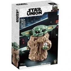 تصویر لگو بیبی یودا 1073قطعه کد 19010 LEGO BABY YODA 1073 pieces code 19010