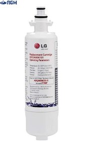 تصویر فیلتر یخچال ال جی مدل LT700P موشکی 