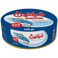 تصویر تن ماهی 120 گرم شیلتون 