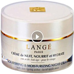 تصویر کرم ضد چروک و مغذی شب لانژه سری Anti-Ageing مدل Nourishing & Moisturizing مناسب پوست نرمال تا خشک حجم 50 میل 