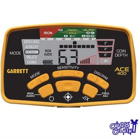 تصویر فلزیاب گرت ای سی ۴۰۰ garrett ace Garrett Ace 400 Metal Detector