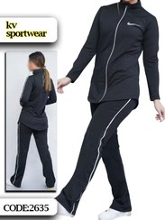 تصویر ست مانتو شلوار ورزشی زنانه NIKE کد 0011 NIKE womens sports coat and pants set code 0011