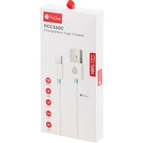 تصویر کابل تبدیل USB به USB-C پرووان مدل PCC360C کابل تبدیل کابل تایپ سی