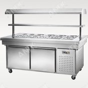 تصویر تاپینگ 120 دو ردیف فریزر 