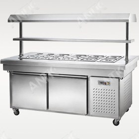 تصویر تاپینگ 120 دو ردیف یخچال 