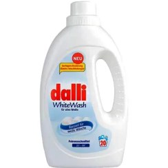 تصویر مایع لباسشویی آلمانی دالی Dalli White Wash مخصوص لباس های روشن 1100 میل 