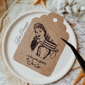 تصویر تگ قنادی کد 89 ( بسته 30 عددی ) 