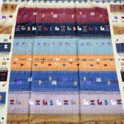 تصویر زیر سفره لیزری مخمل دوشانل اندازه ۱×۱.۵ 