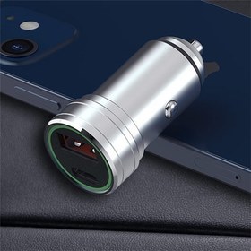 تصویر شارژر فندکی joway جووی مدل JC96 - خاکستری Joway lighter charger model JC96