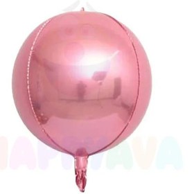 تصویر بادکنک اوربز صورتی 