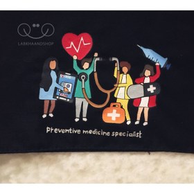 تصویر مقنعه طرحدار 