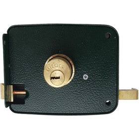 تصویر قفل حیاطی میلاک مدل 2177 - سبز 