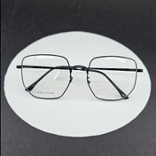 تصویر فریم عینک طبی مربعی پسرانه رنگ مشکی مدل 1219 
