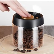 تصویر بانکه قهوه وکیومی 500 گرمی Coffee Beans Vacuum glass