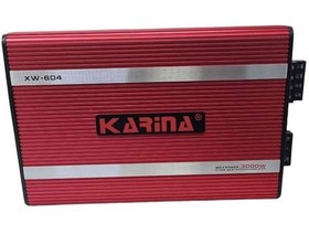 تصویر آمپلی فایر خودرو کارینا مدل XW-604 Karina car amplifier model XW-604