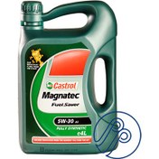 تصویر روغن موتور CASTROL MAGNATEC API SN SAE 5W30 4L 